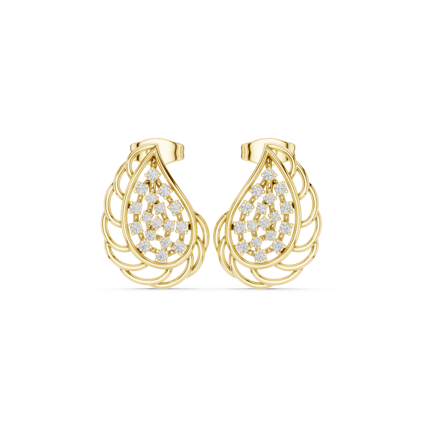 Trinity Diamond Earring