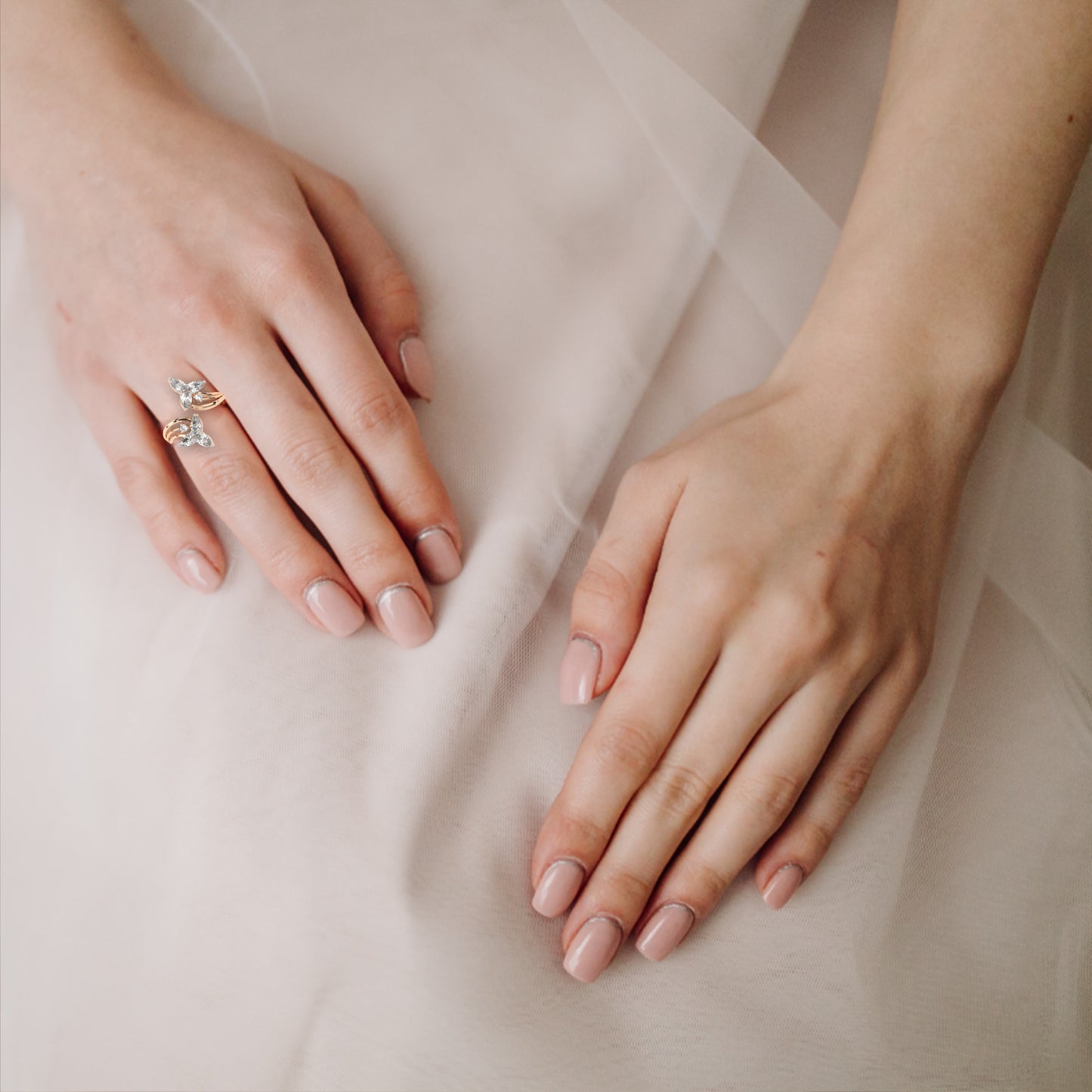 rose gold yellow gold white