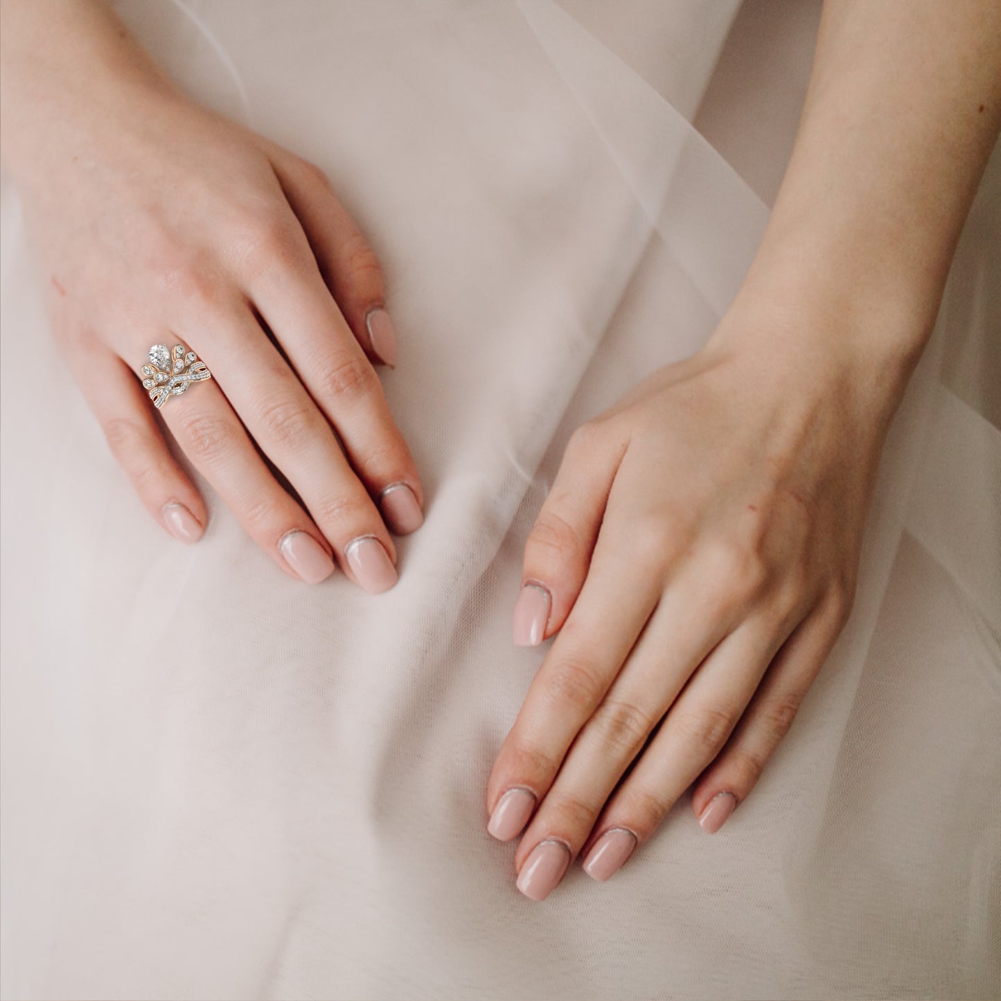 rose gold yellow gold white