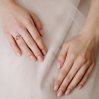 rose gold yellow gold white
