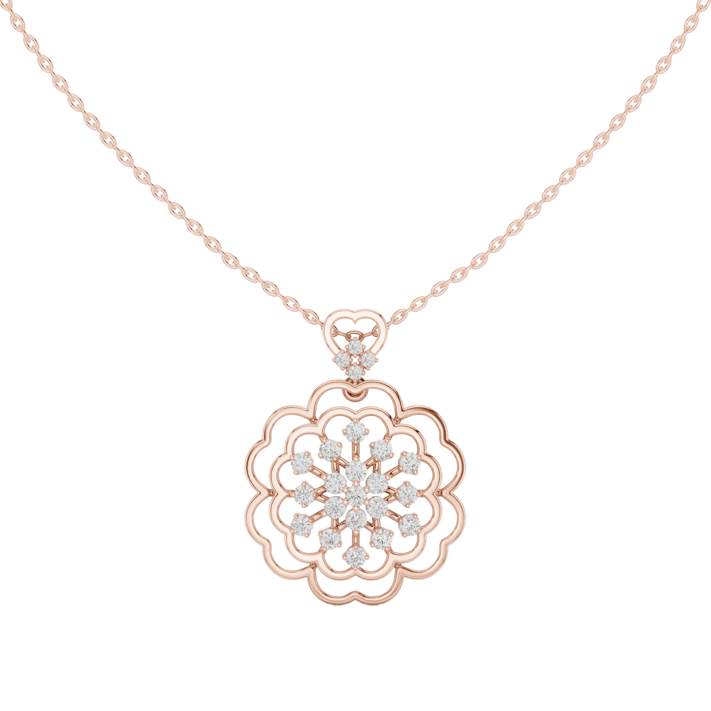 Amalia Flower Pendant
