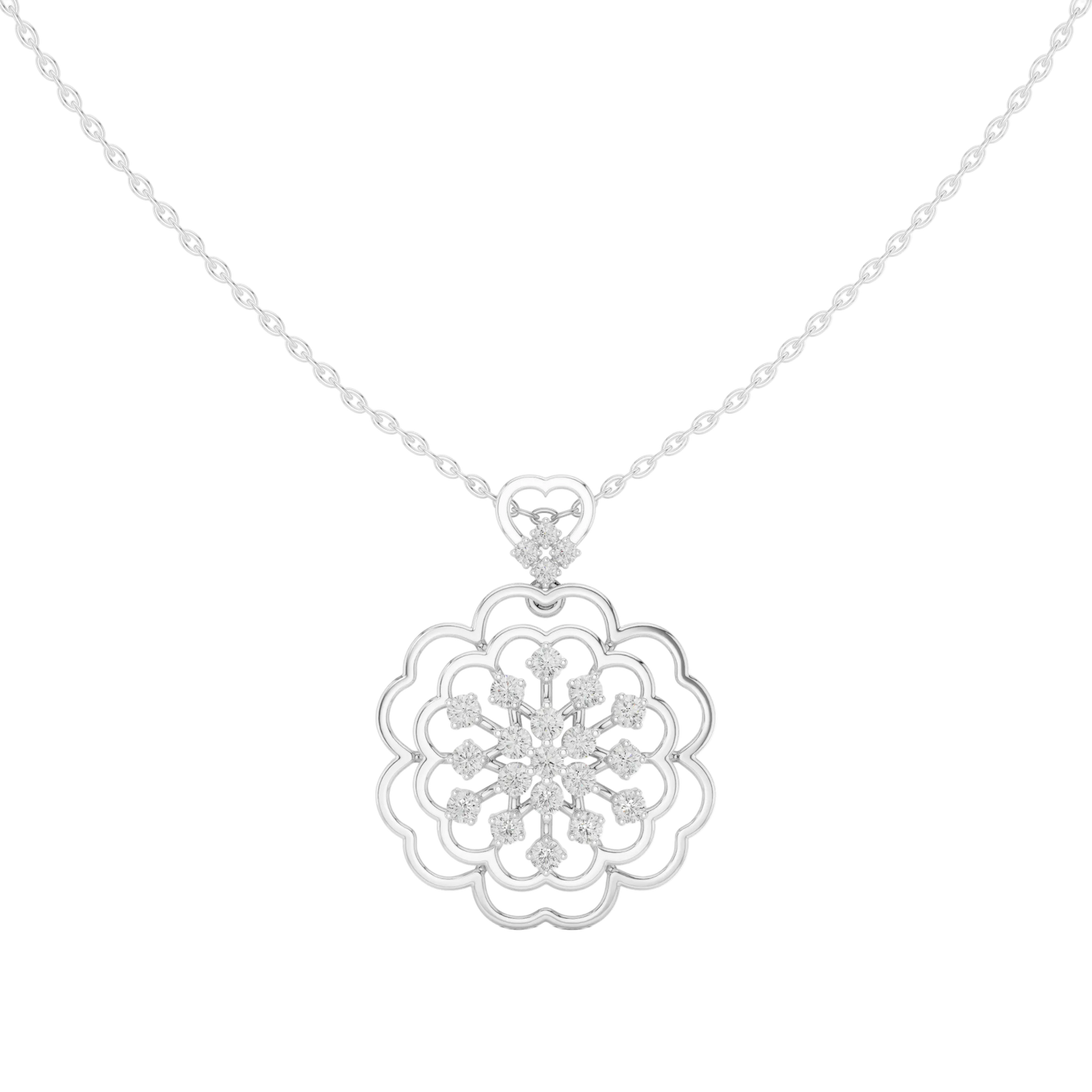 Amalia Flower Pendant