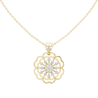 Amalia Flower Pendant
