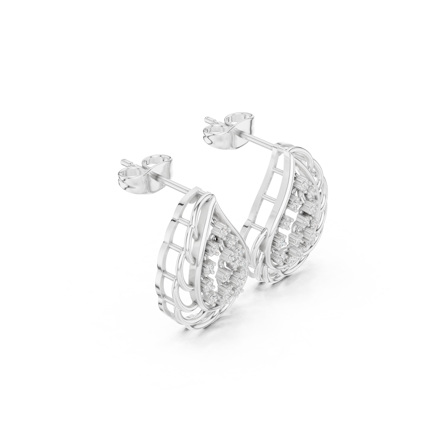 Trinity Diamond Earring