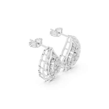 Trinity Diamond Earring