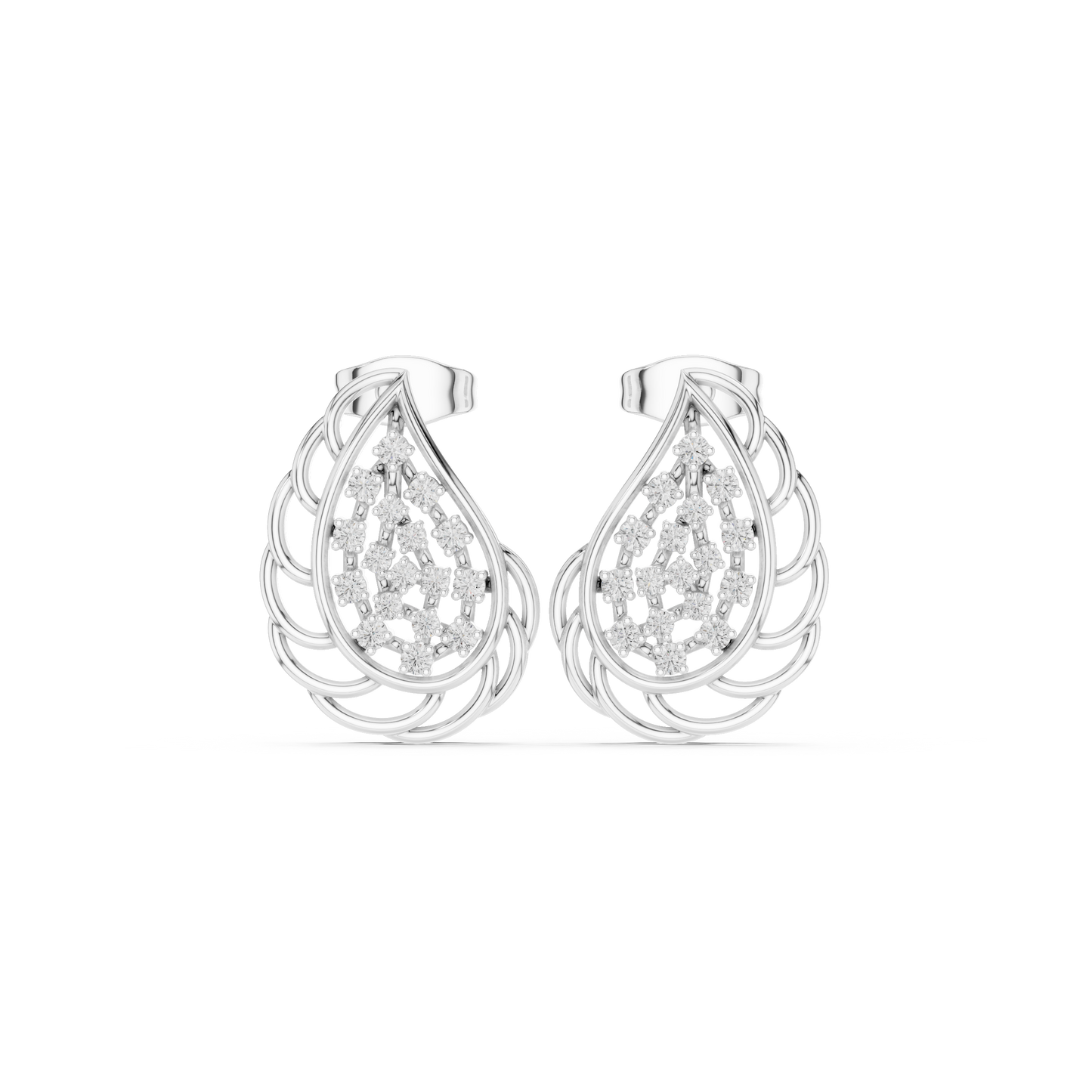 Trinity Diamond Earring