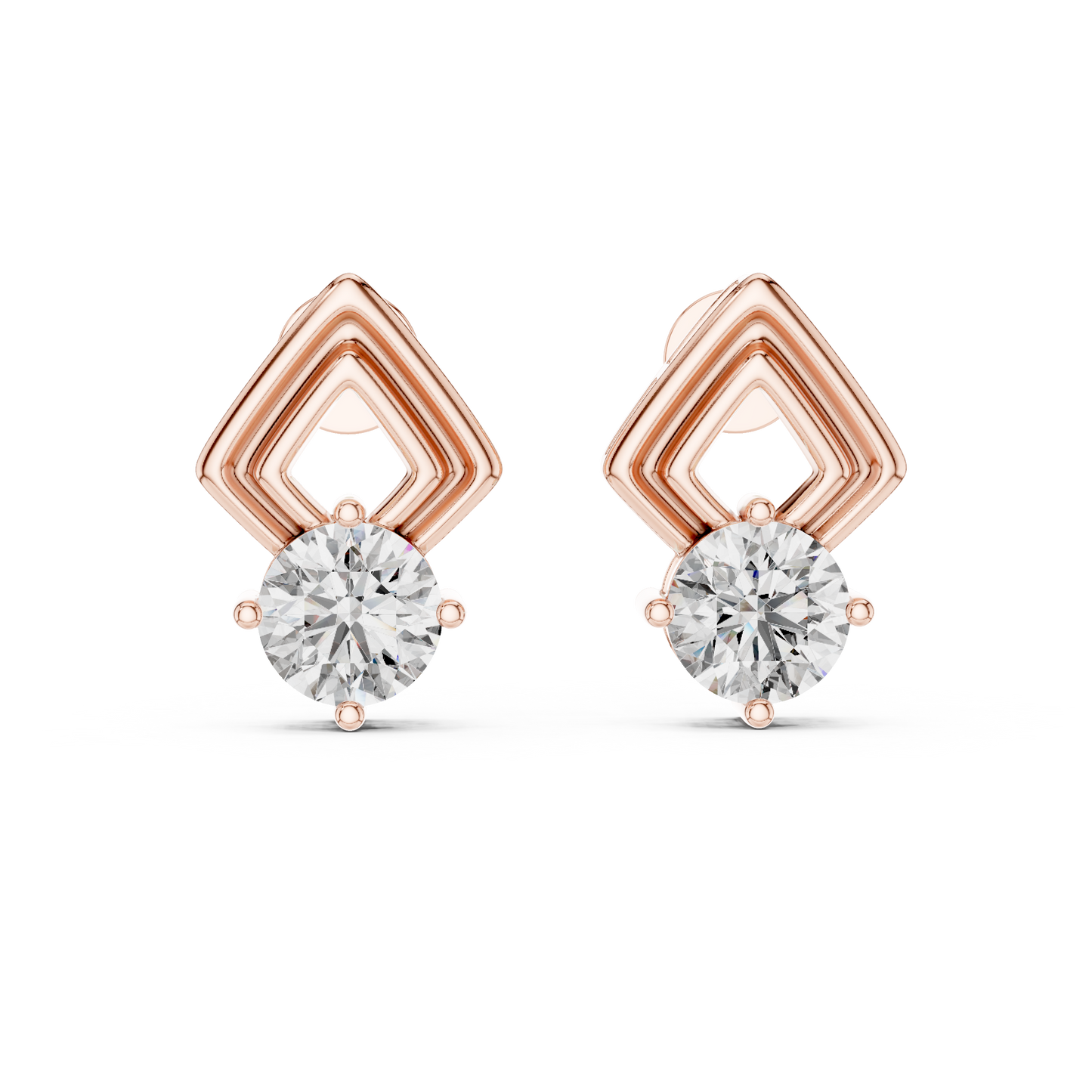 Liliana Diamond Stud Earring