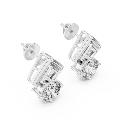 Liliana Diamond Stud Earring