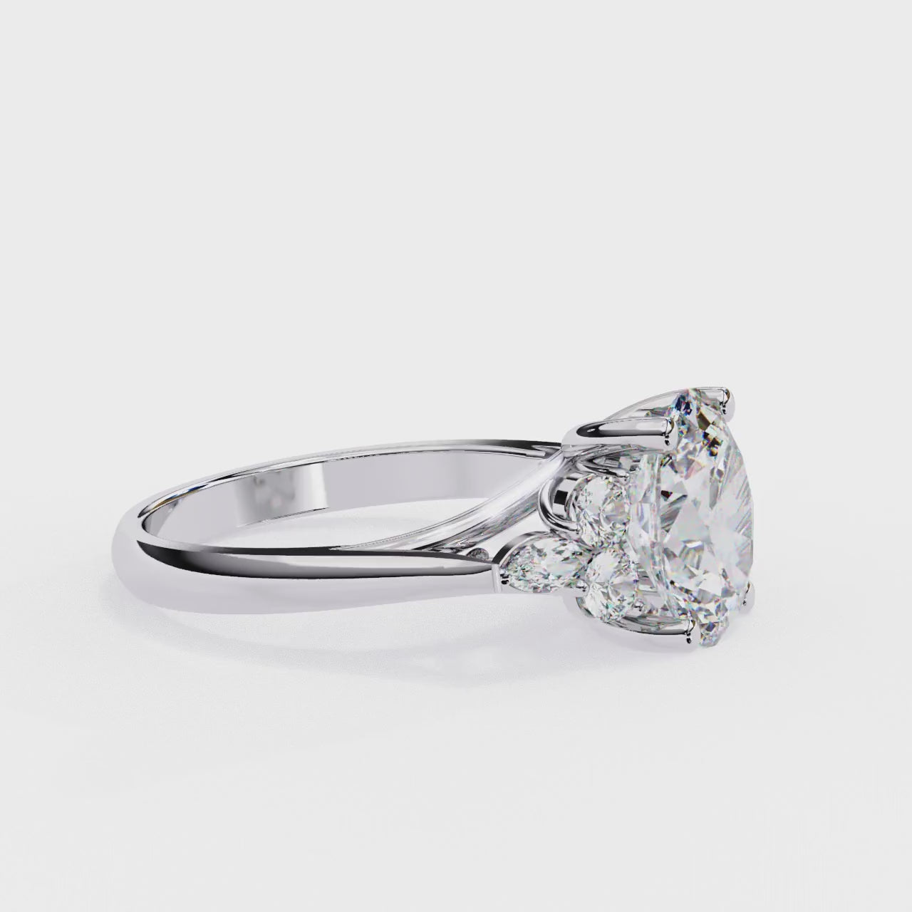 yellow gold rose gold white
