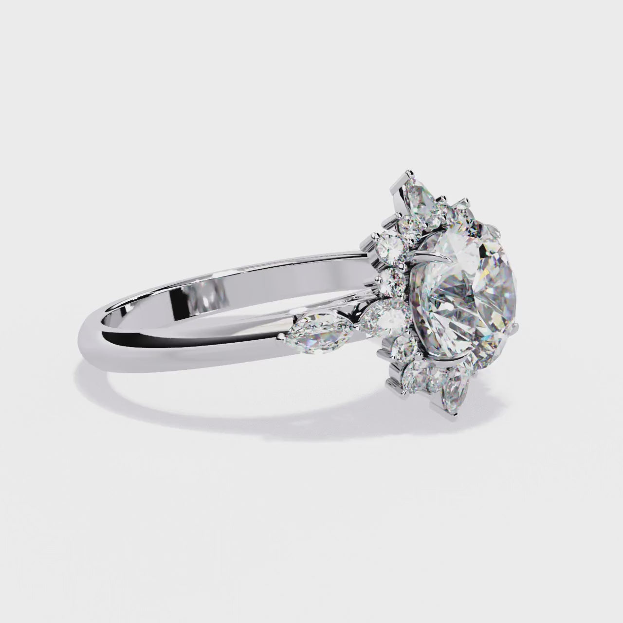 rose gold yellow gold white