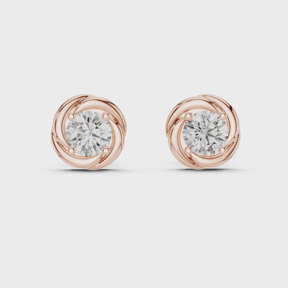 Taylor Diamond Stud Earring