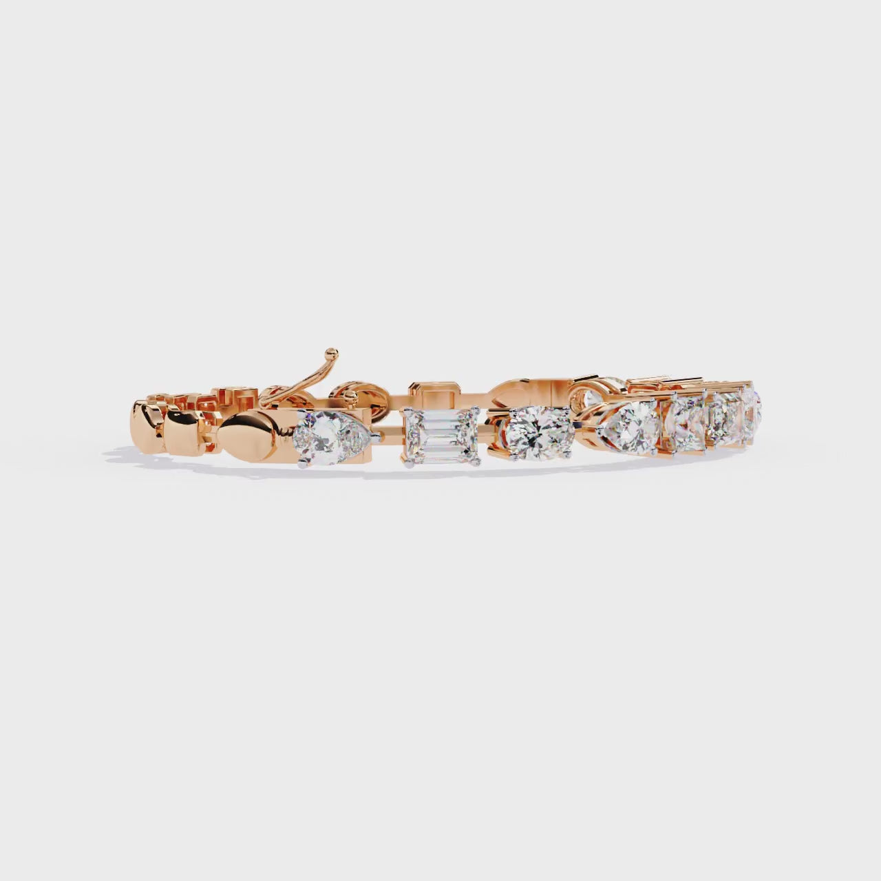 rose gold yellow gold white