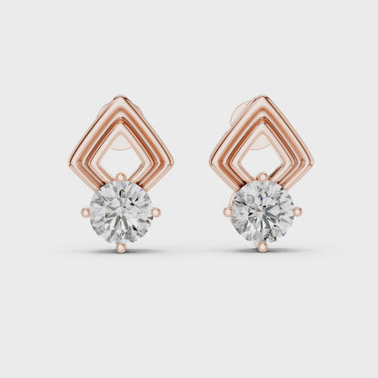 Liliana Diamond Stud Earring