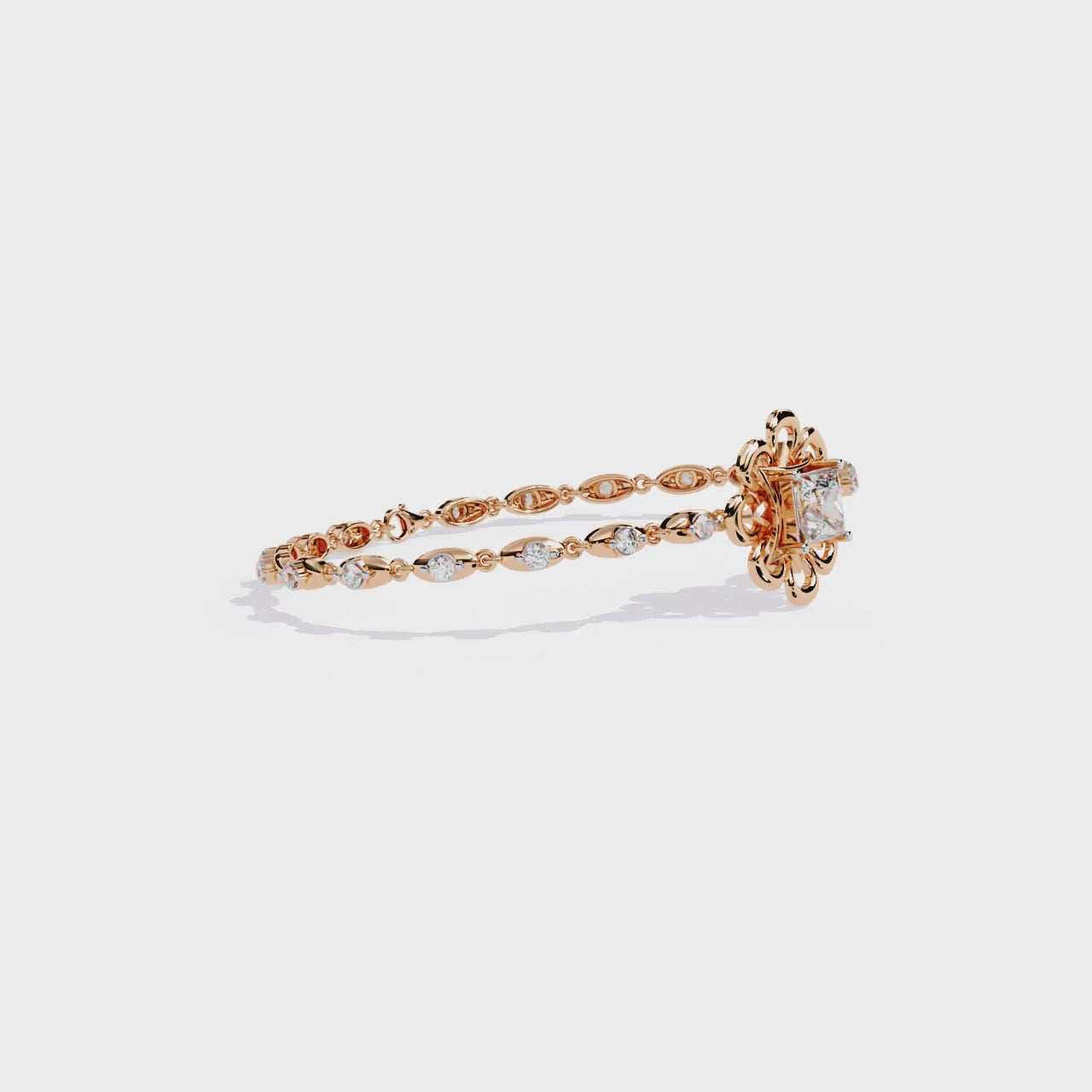 rose gold yellow gold white