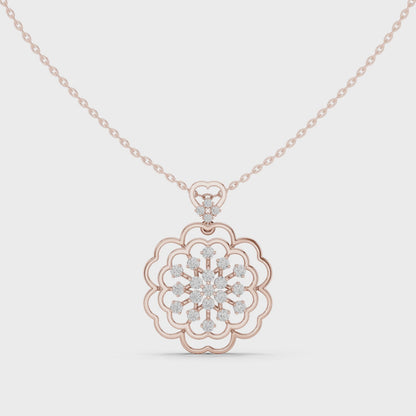 Amalia Flower Pendant